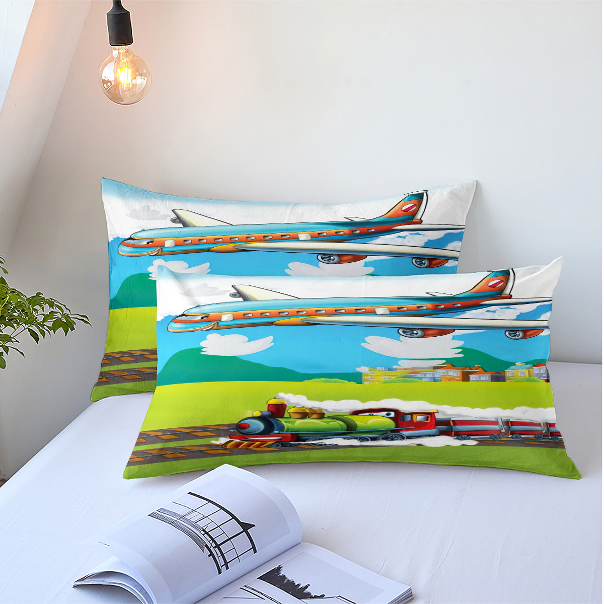 Cartoon Train Duvet Cover – Design 10 - view 5