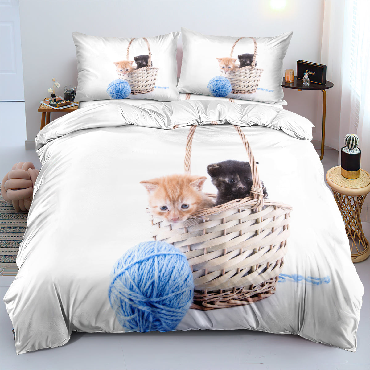 Cat Duvet Cover – Design 09