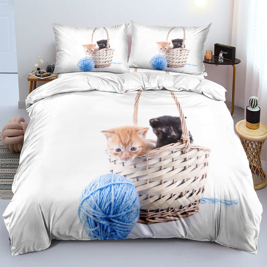 Cat Duvet Cover – Design 09