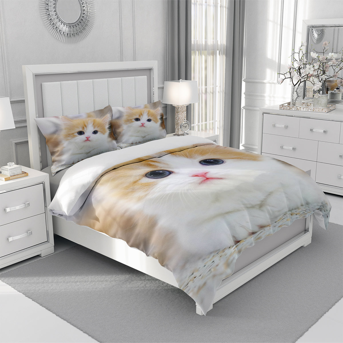 Cat Duvet Cover – Design 33 - view 3