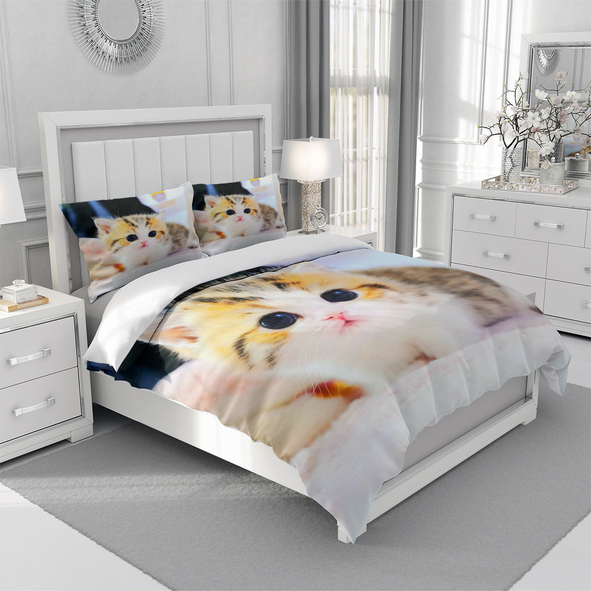 Cat Duvet Cover – Design 40 - view 3