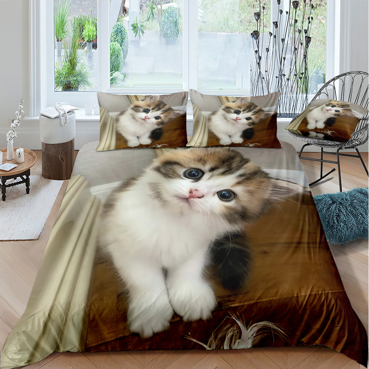 Cat Duvet Cover – Design 14 - view 2