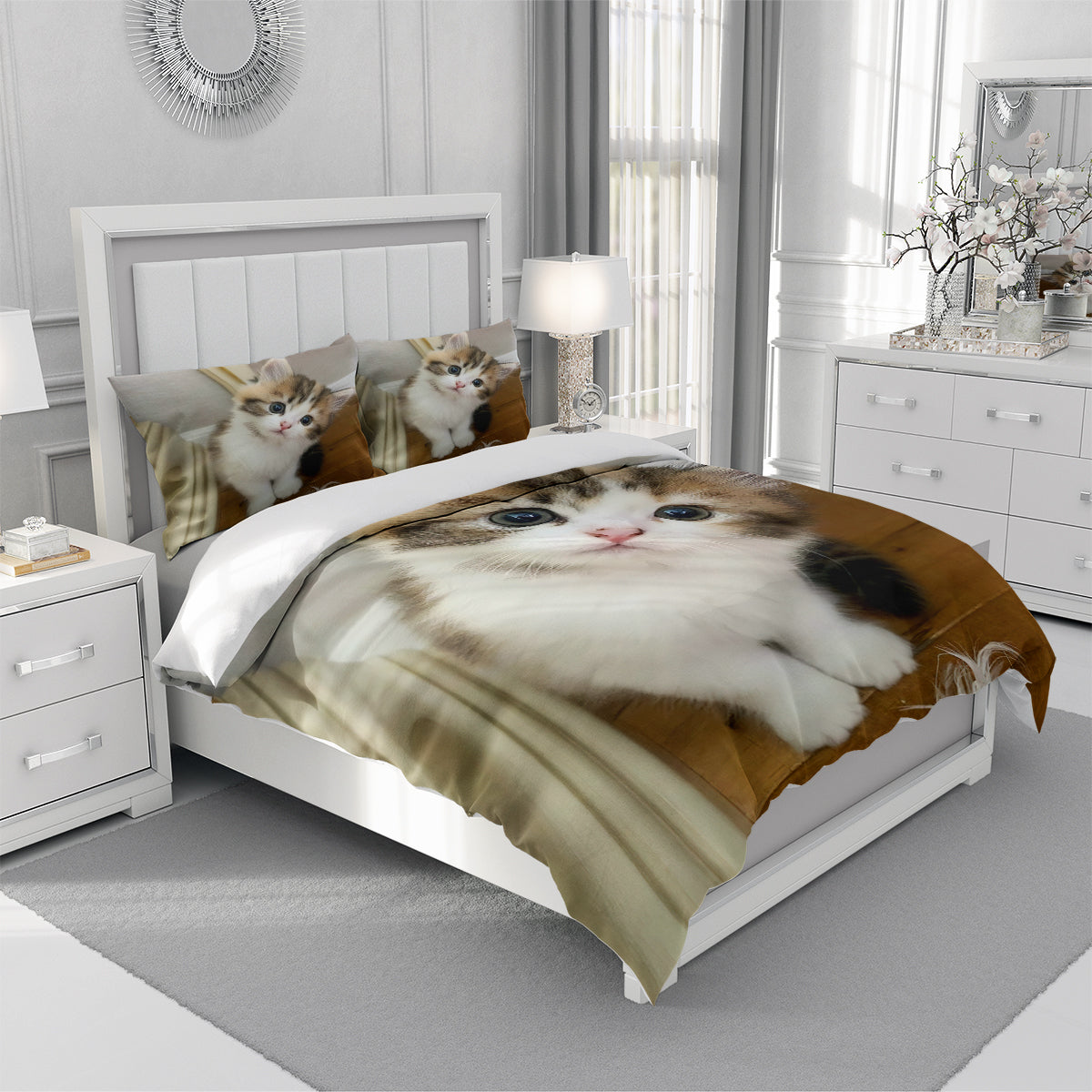 Cat Duvet Cover – Design 07 - view 3