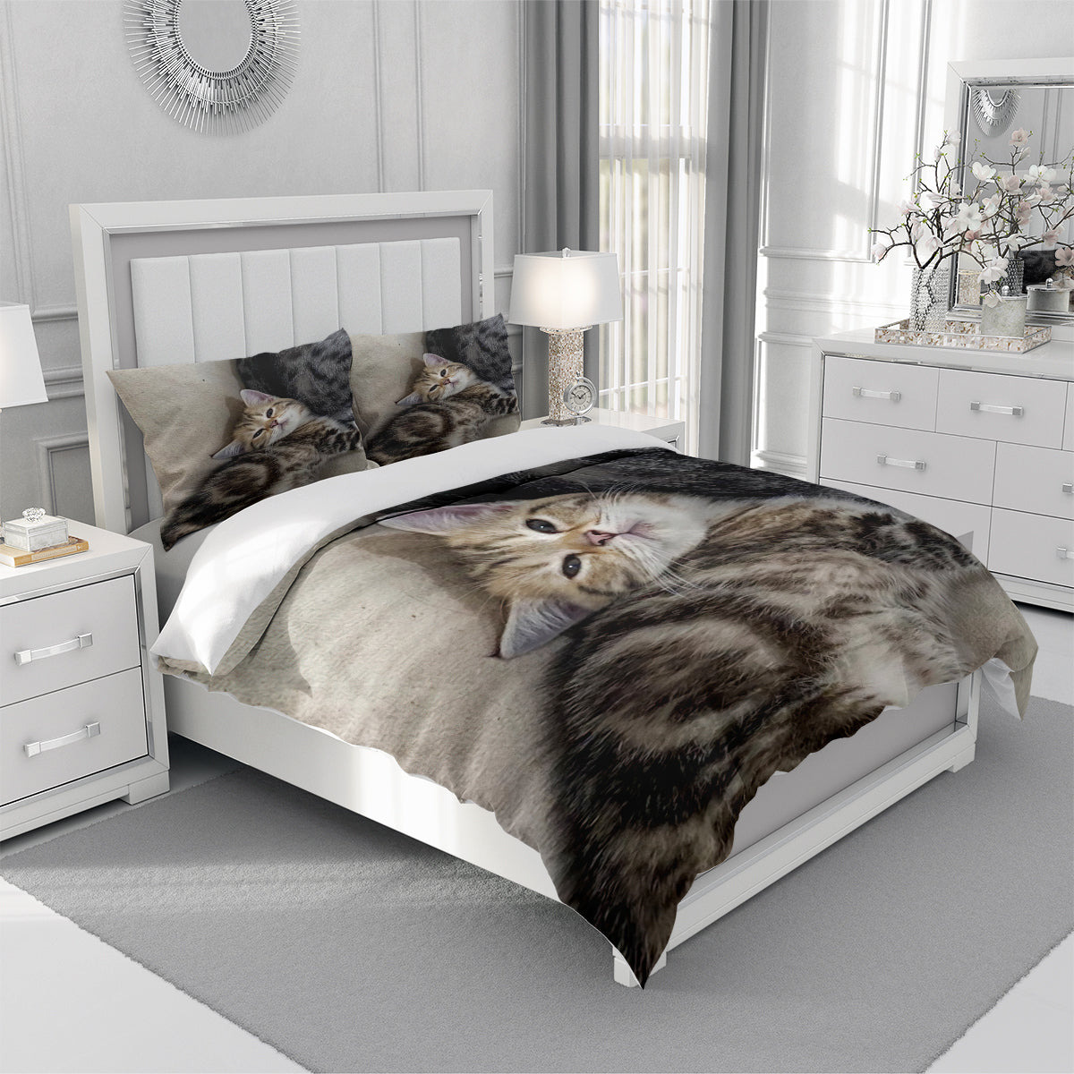 Cat Duvet Cover – Design 15 - view 3