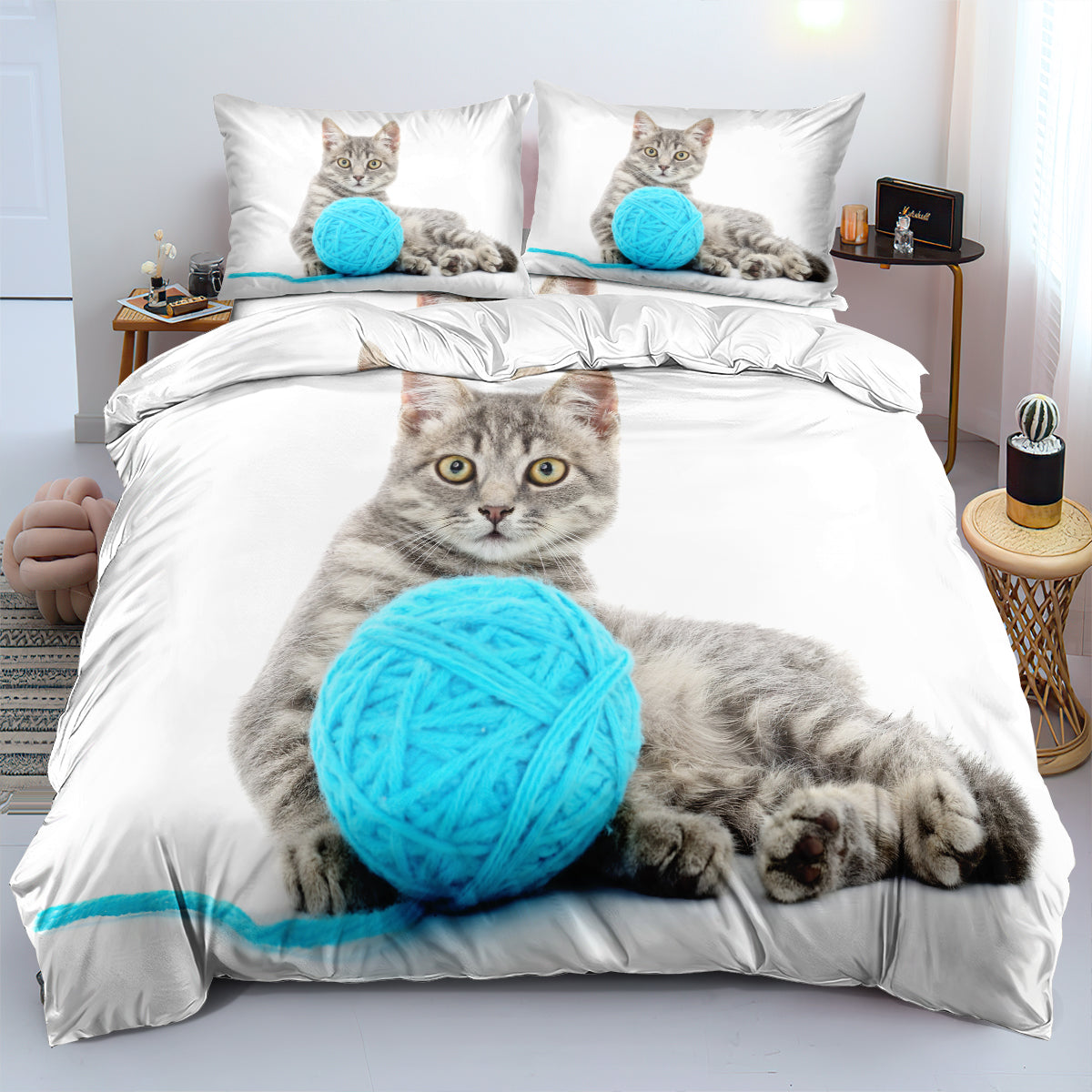Cat Duvet Cover – Design 16