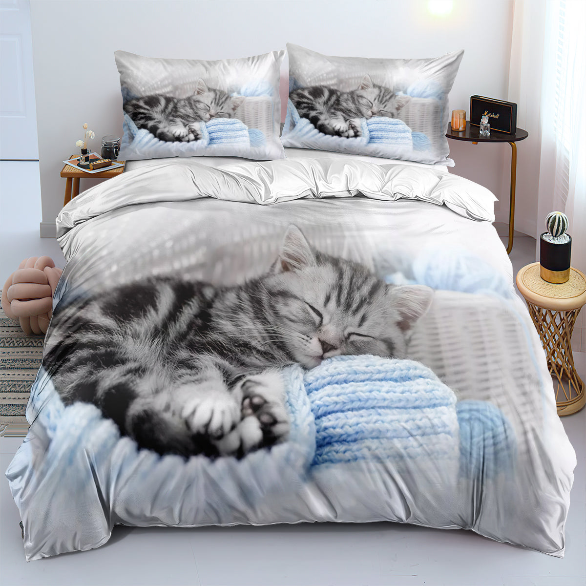 Cat Duvet Cover – Design 19