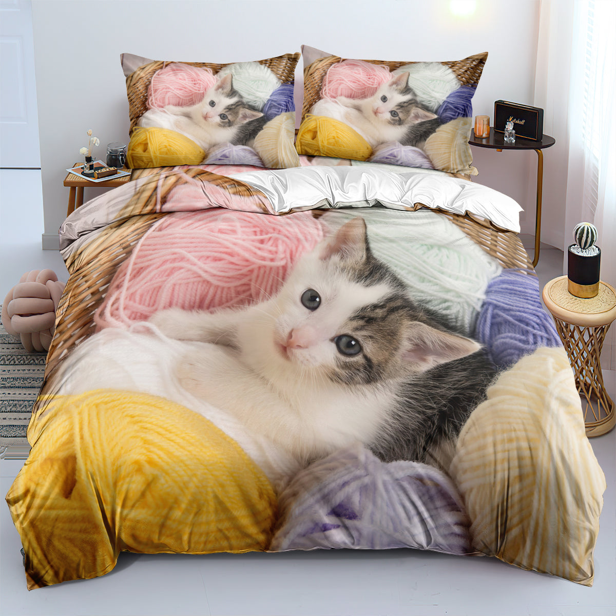 Cat Duvet Cover – Design 20