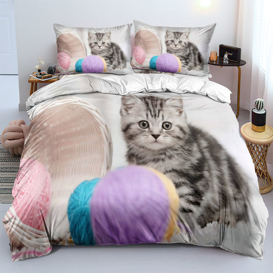 Cat Duvet Cover – Design 22
