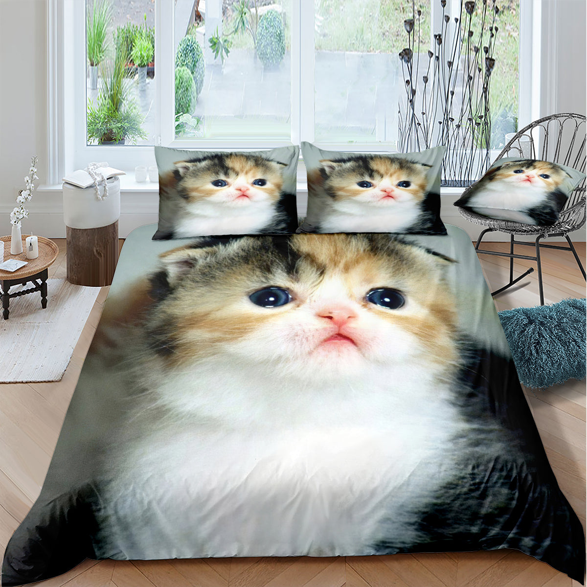 Cat Duvet Cover – Design 23 - view 2