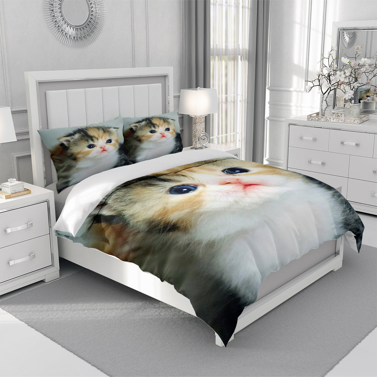 Cat Duvet Cover – Design 23 - view 3