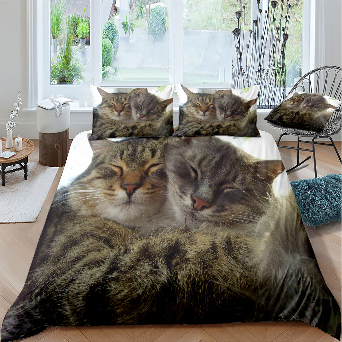 Cat Duvet Cover – Design 25 - view 2