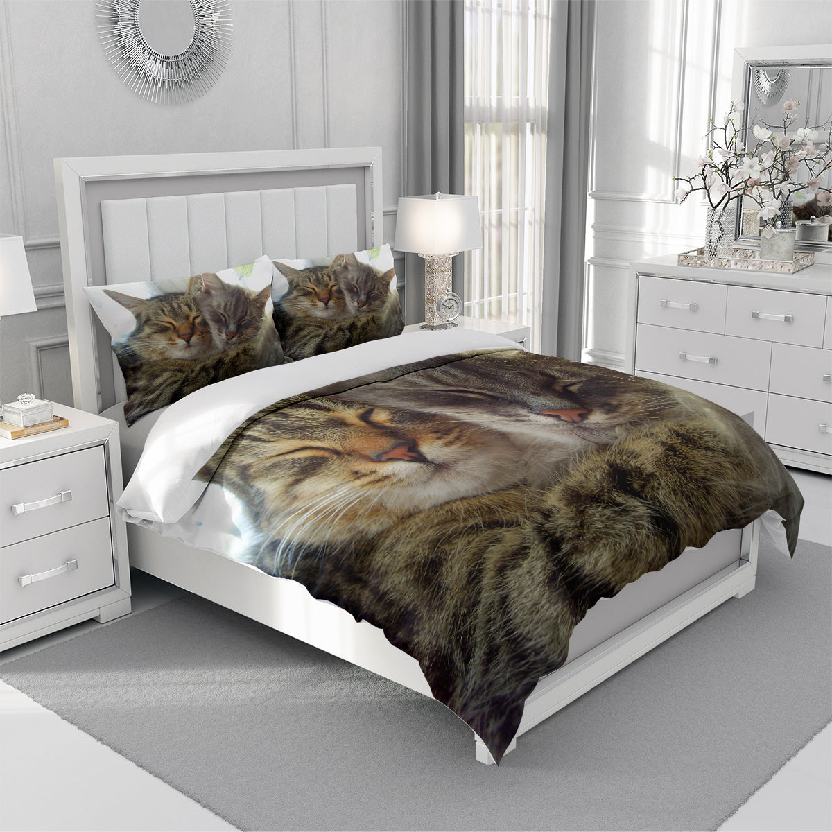 Cat Duvet Cover – Design 25 - view 3