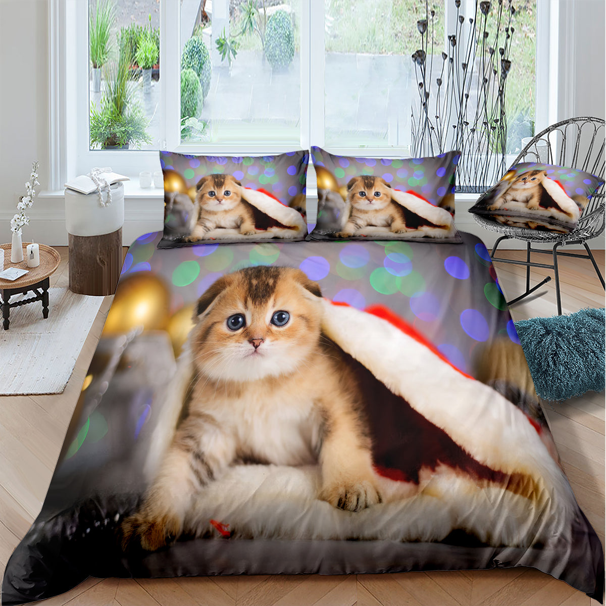 Cat Duvet Cover – Design 26 - view 2