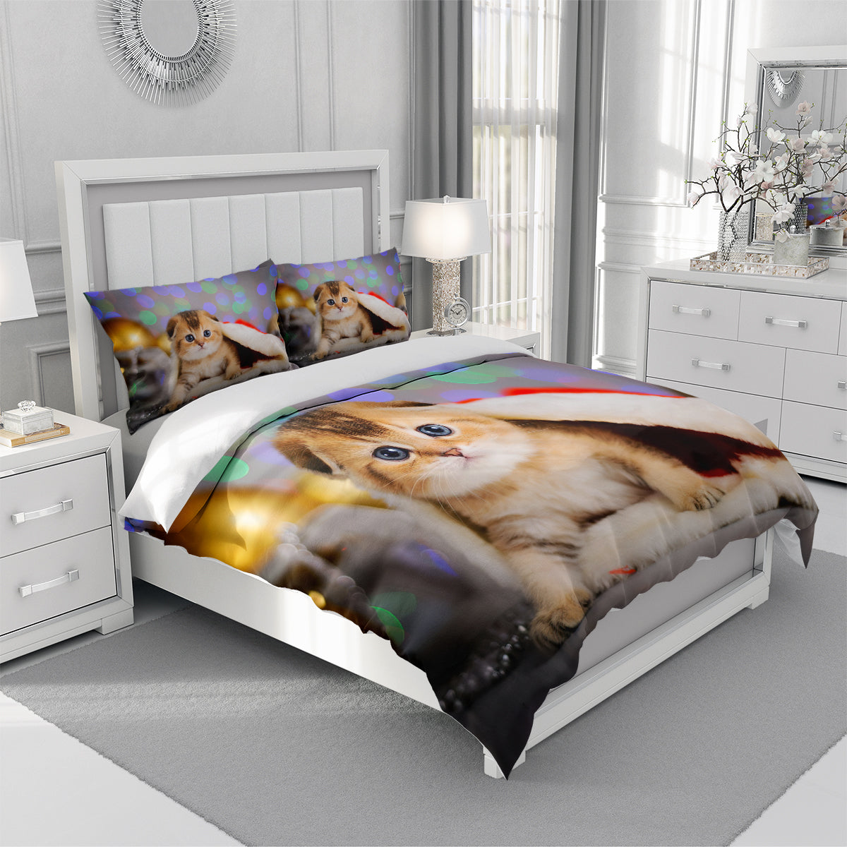 Cat Duvet Cover – Design 26 - view 3
