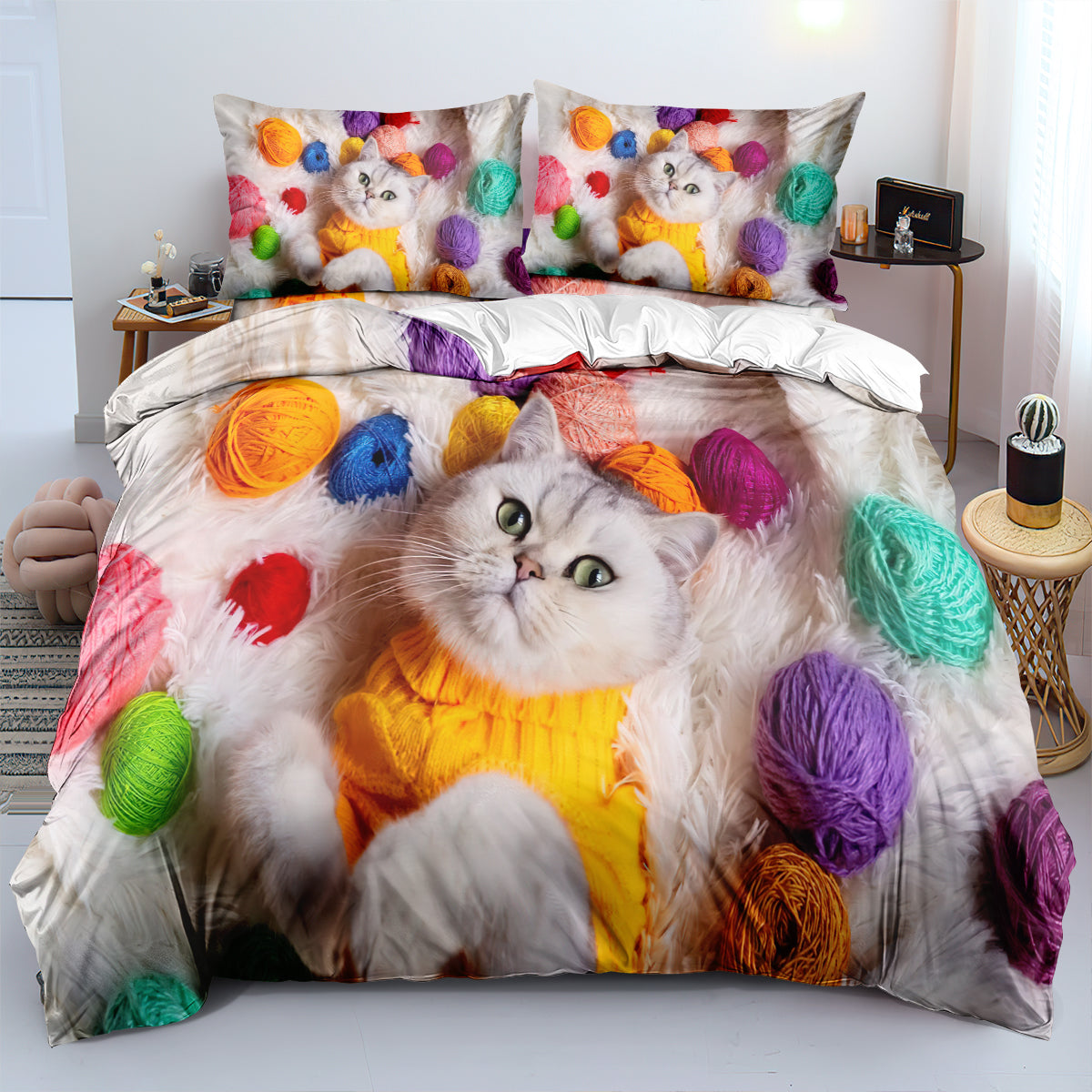Cat Duvet Cover – Design 27