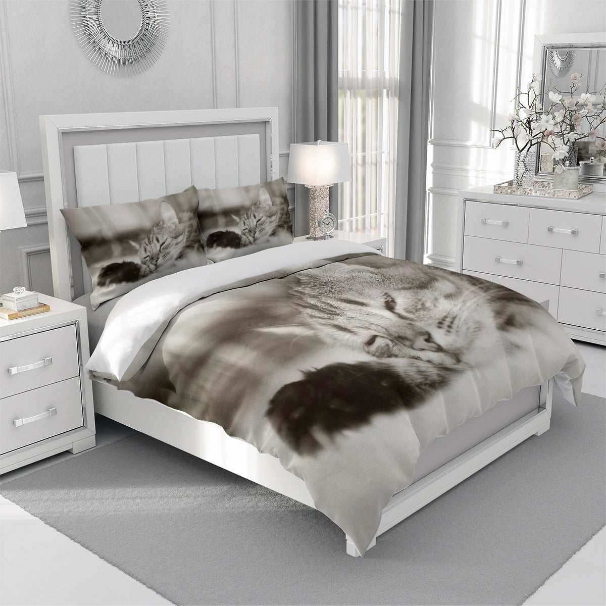 Cat Duvet Cover – Design 28 - view 3