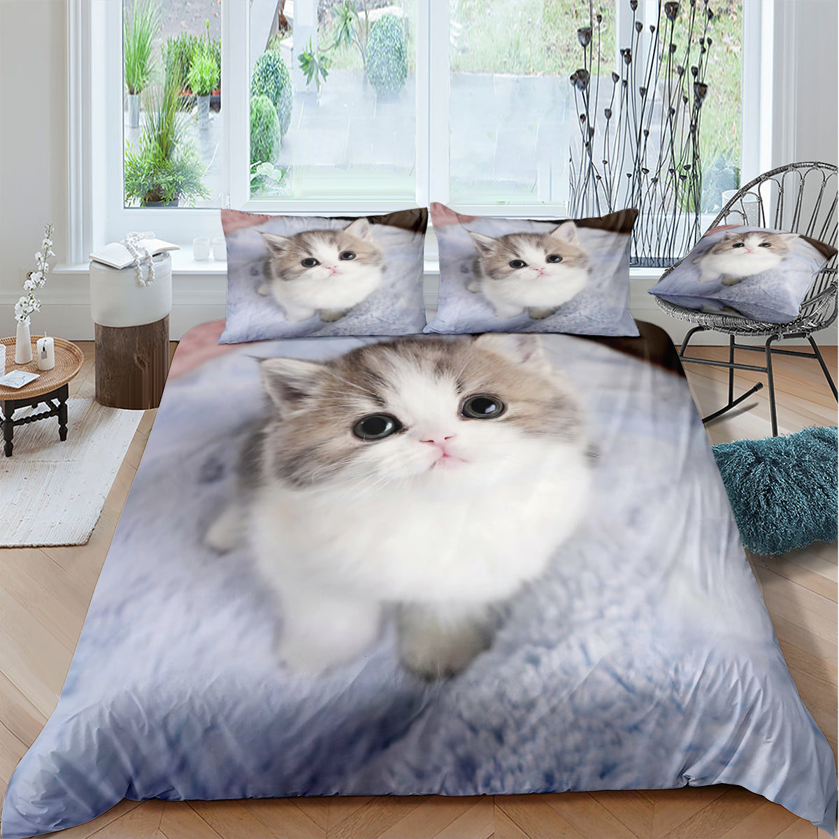 Cat Duvet Cover – Design 29 - view 2