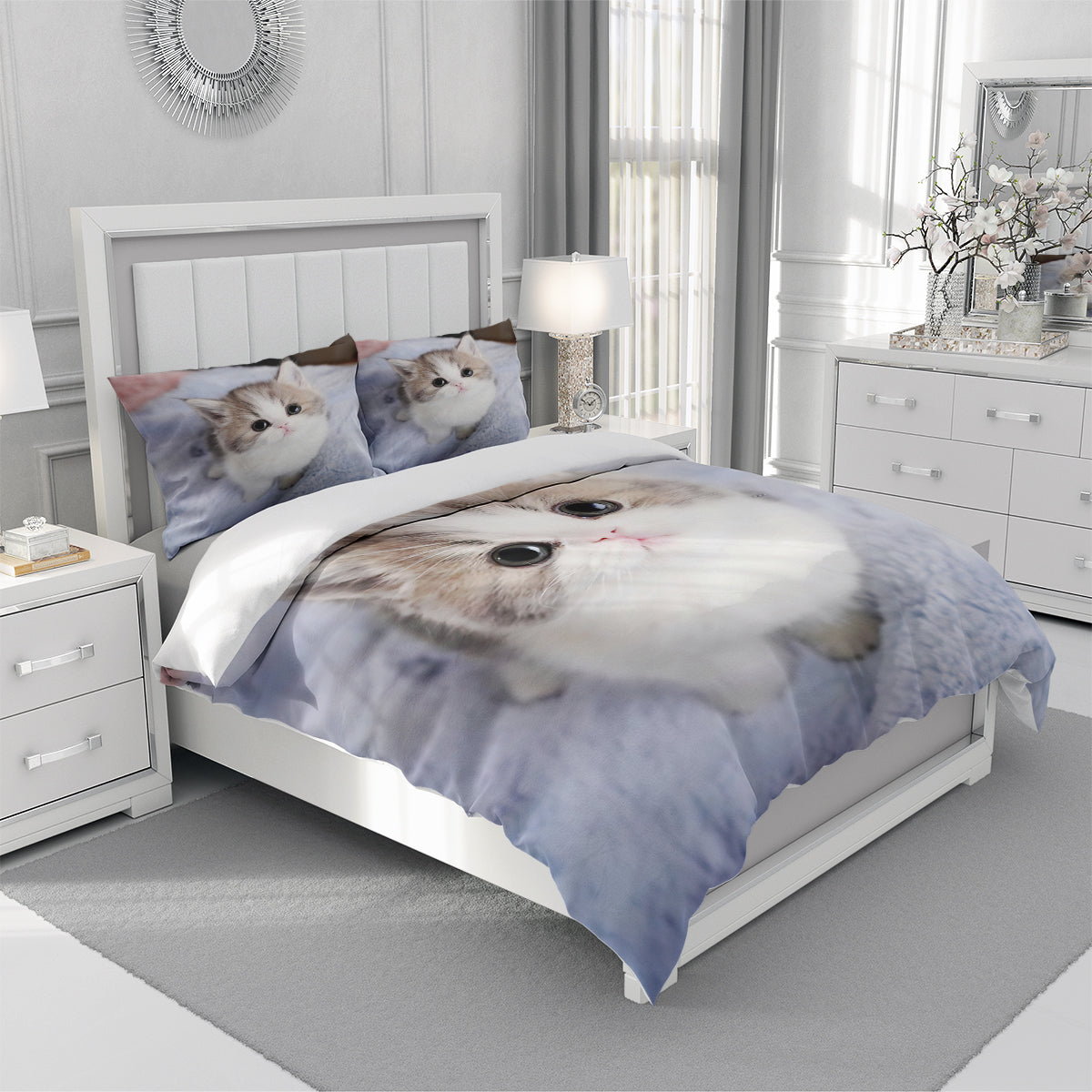 Cat Duvet Cover – Design 29 - view 3