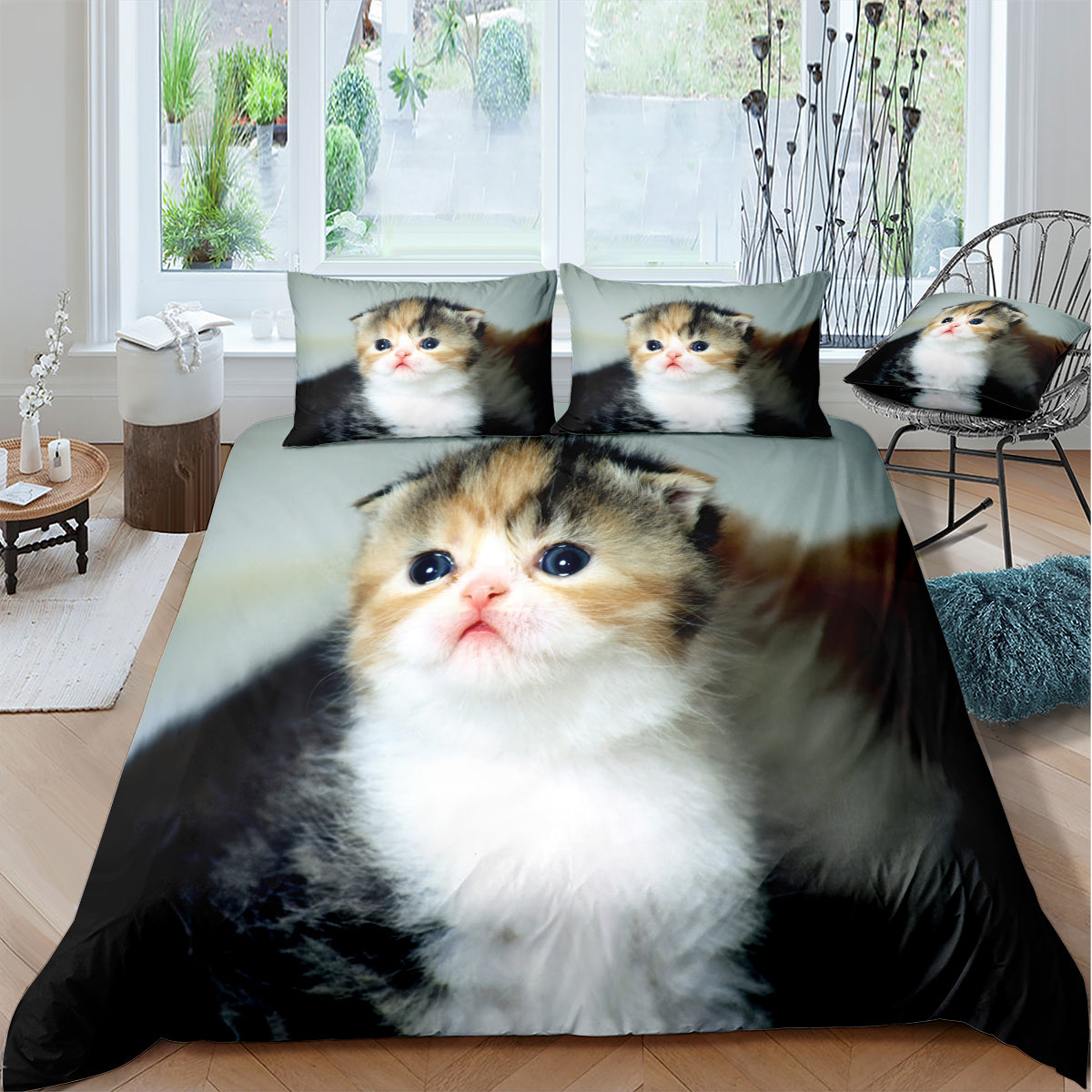Cat Duvet Cover – Design 30 - view 2