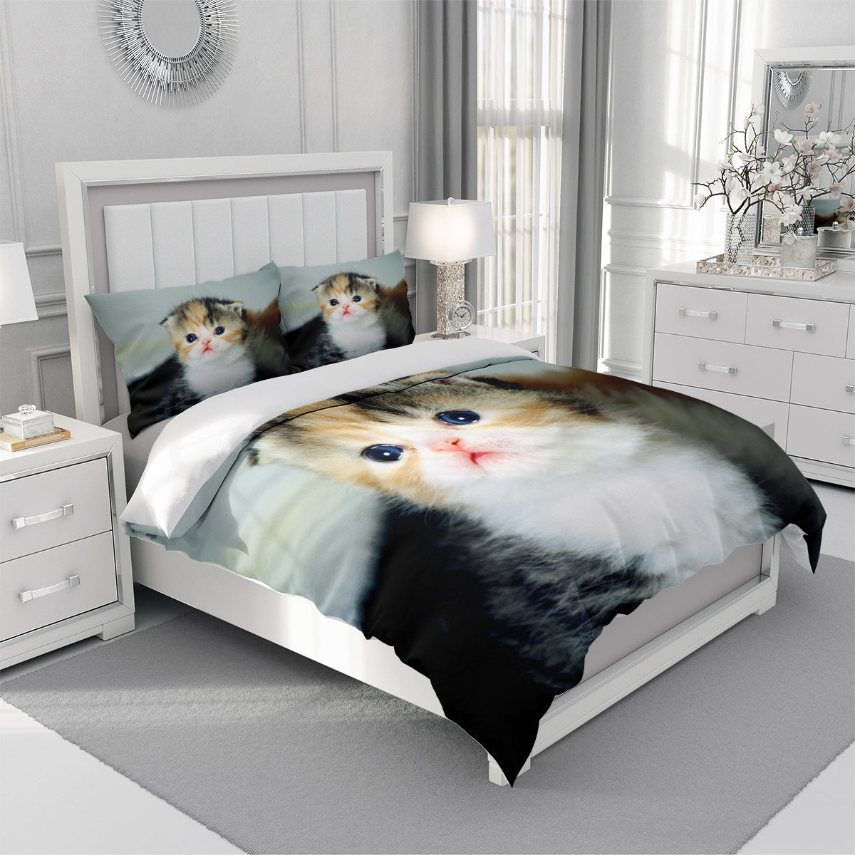 Cat Duvet Cover – Design 30 - view 3