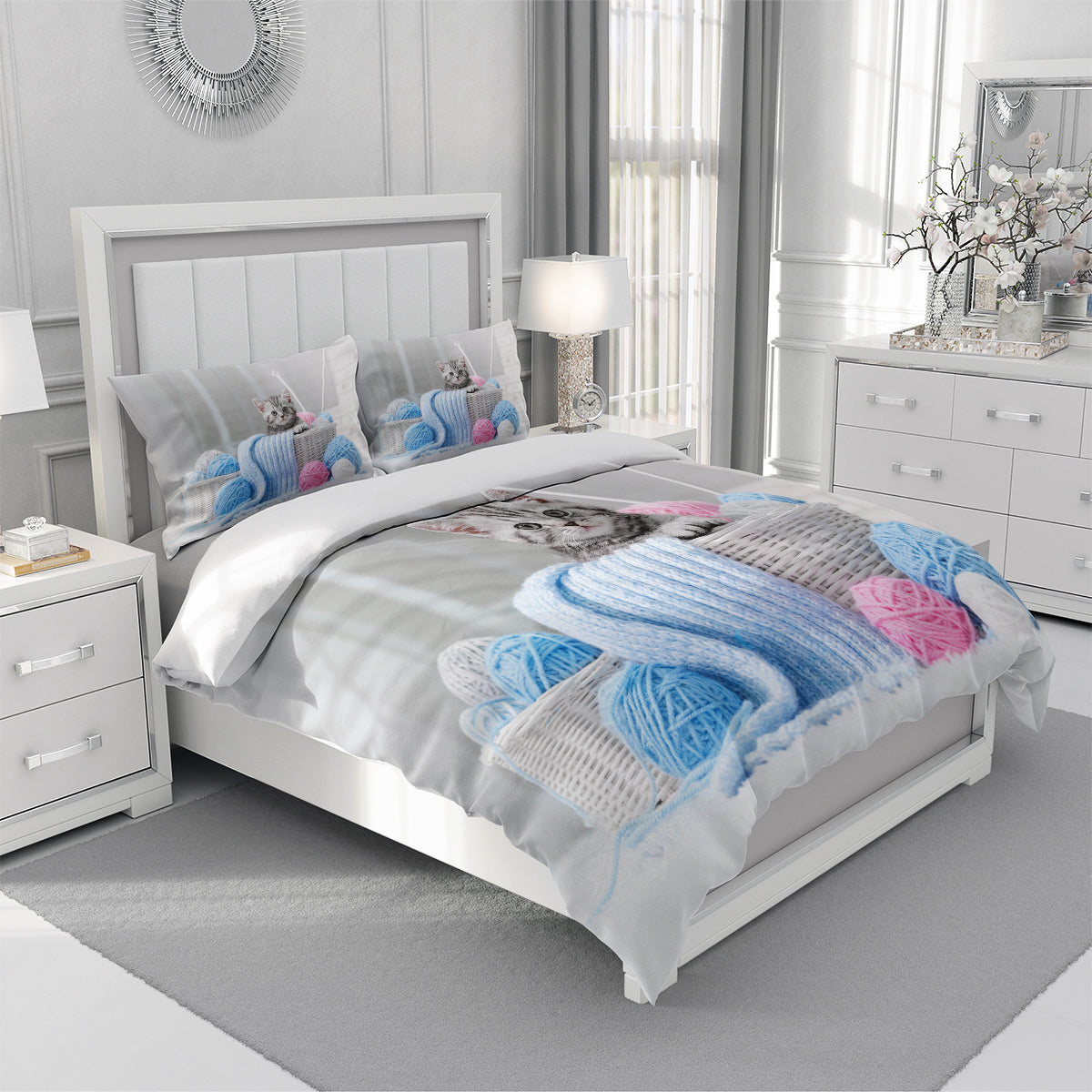 Cat Duvet Cover – Design 31 - view 3