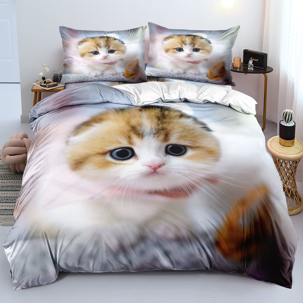 Cat Duvet Cover – Design 33