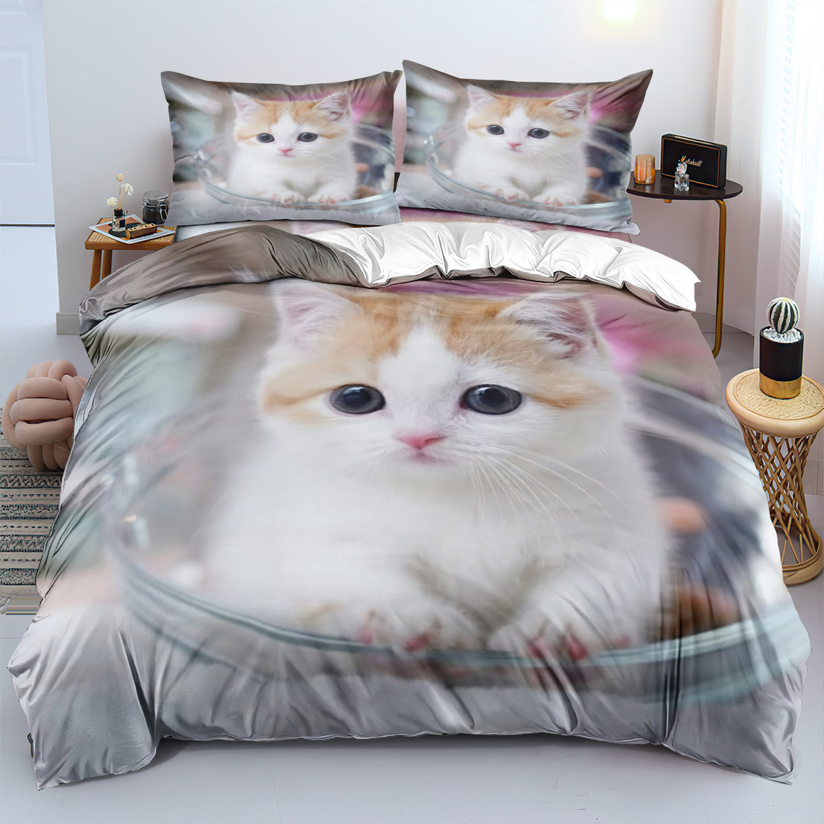 Cat Duvet Cover – Design 35