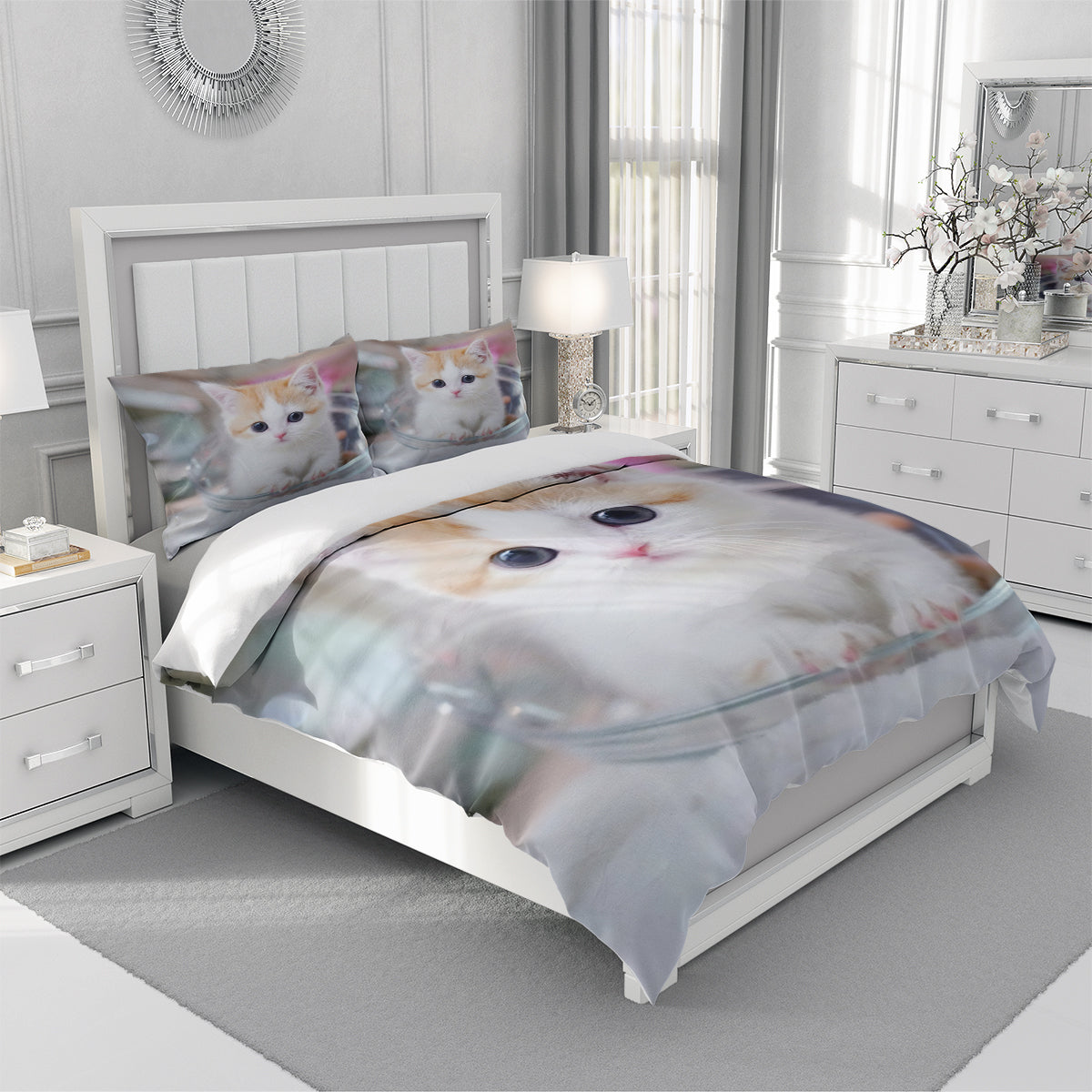 Cat Duvet Cover – Design 35 - view 3