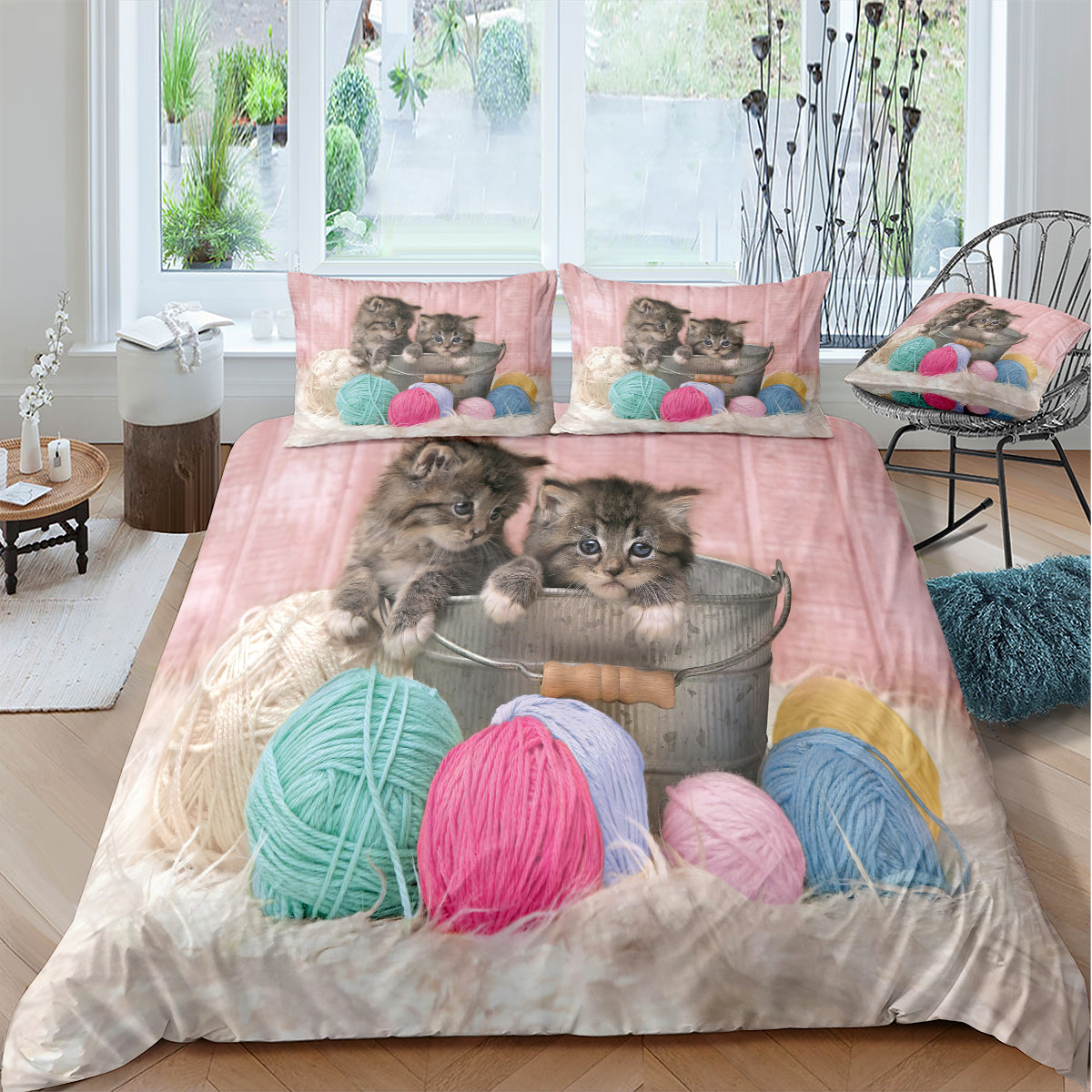 Cat Duvet Cover – Design 37 - view 2