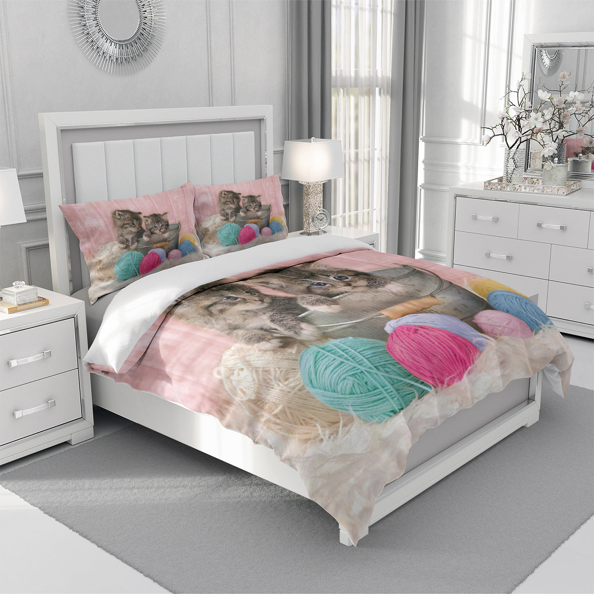 Cat Duvet Cover – Design 37 - view 3