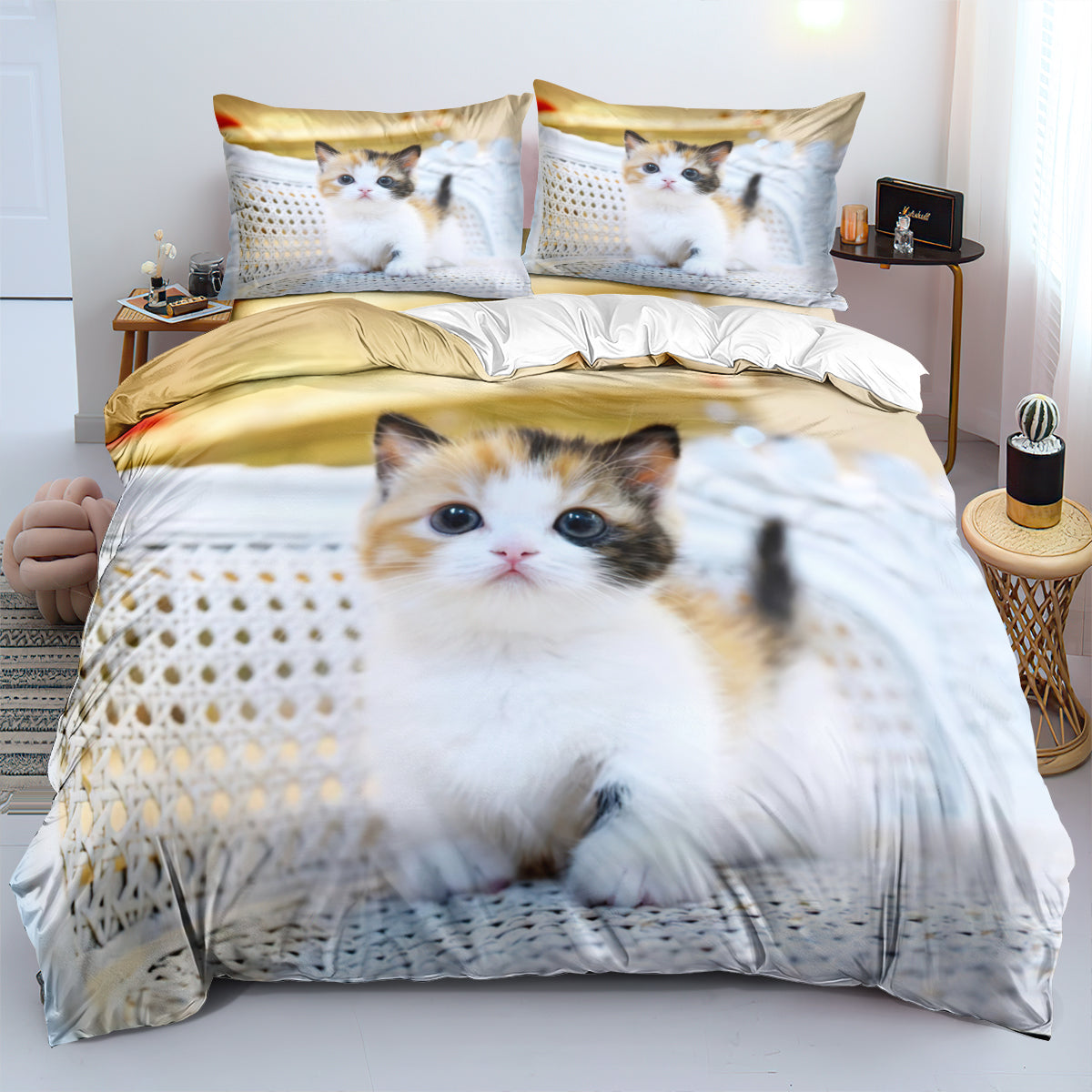 Cat Duvet Cover – Design 38
