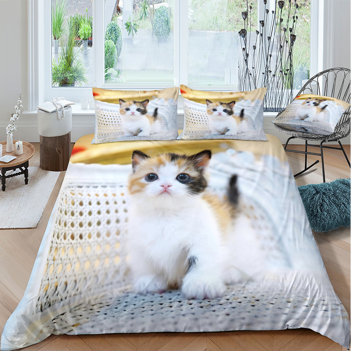 Cat Duvet Cover – Design 38 - view 2