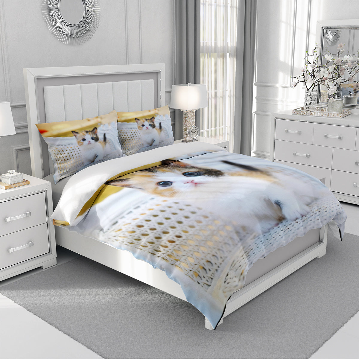 Cat Duvet Cover – Design 38 - view 3