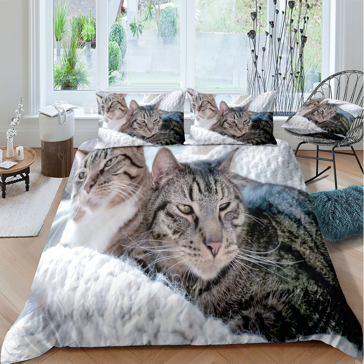 Cat Duvet Cover – Design 39 - view 2