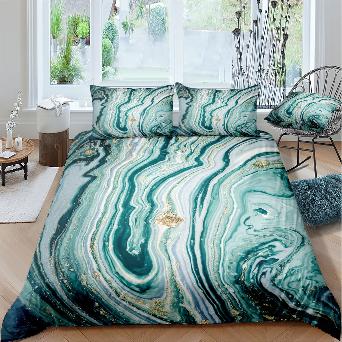 Marble Duvet Cover – Design 10 - view 2