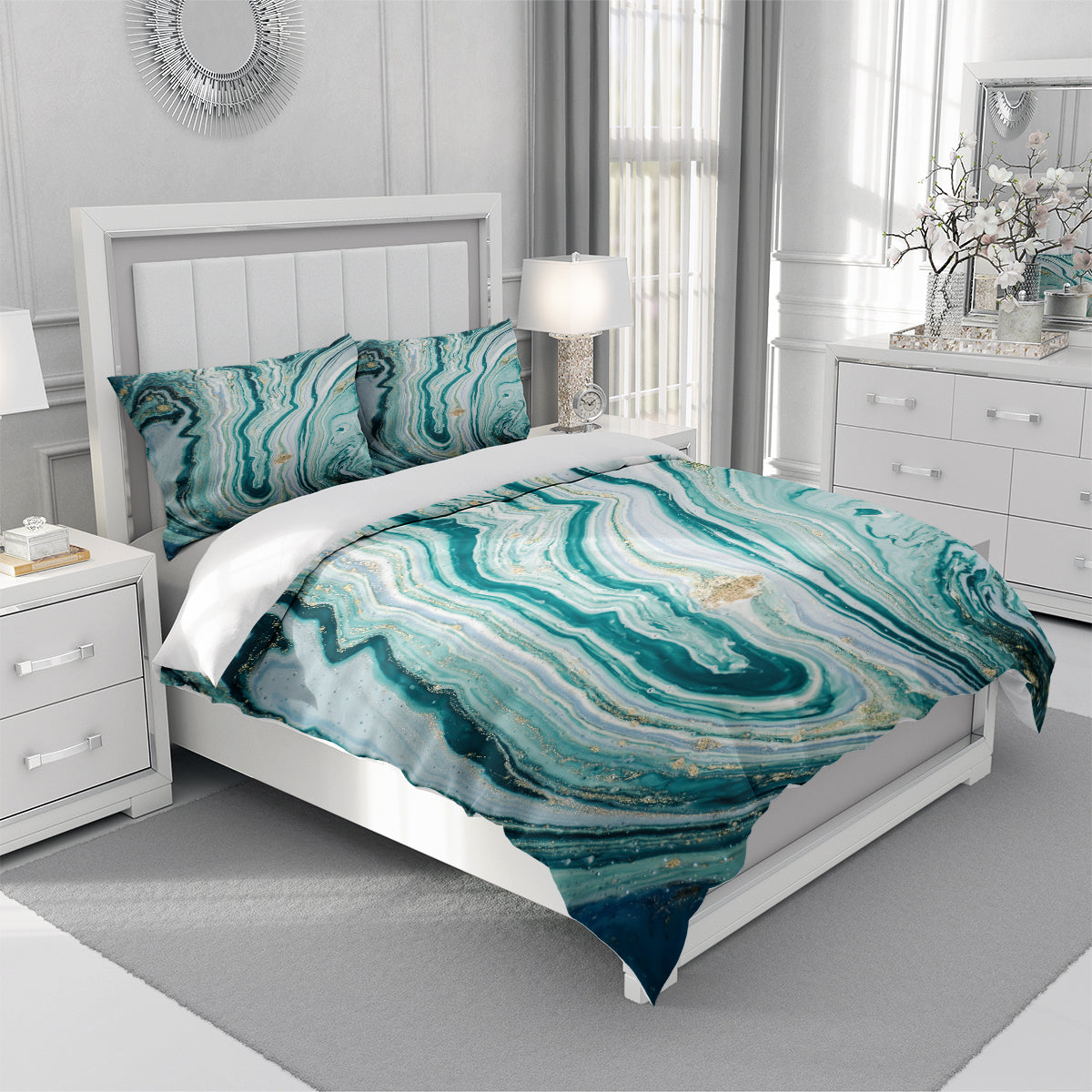 Marble Duvet Cover – Design 10 - view 3