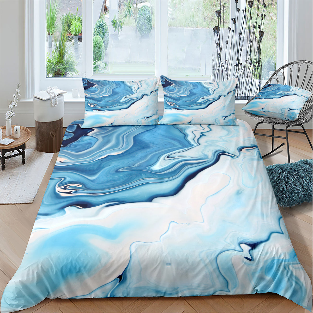 Marble Duvet Cover – Design 11 - view 2