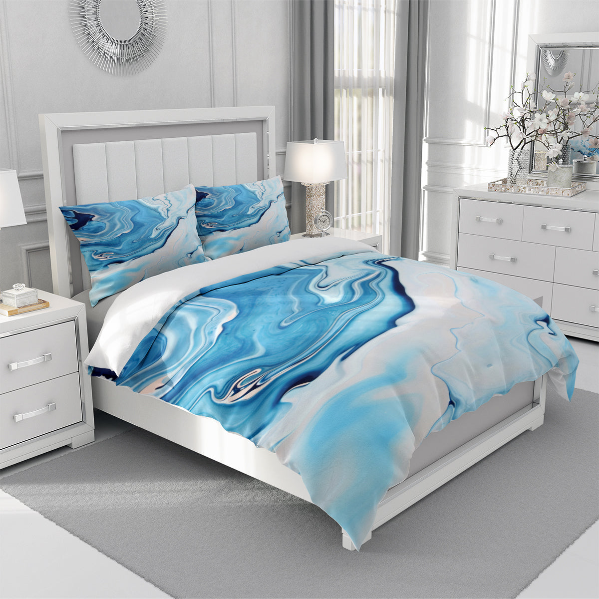 Marble Duvet Cover – Design 11 - view 3