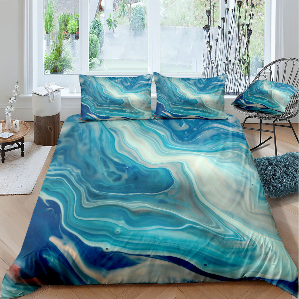 Marble Duvet Cover – Design 15 - view 2