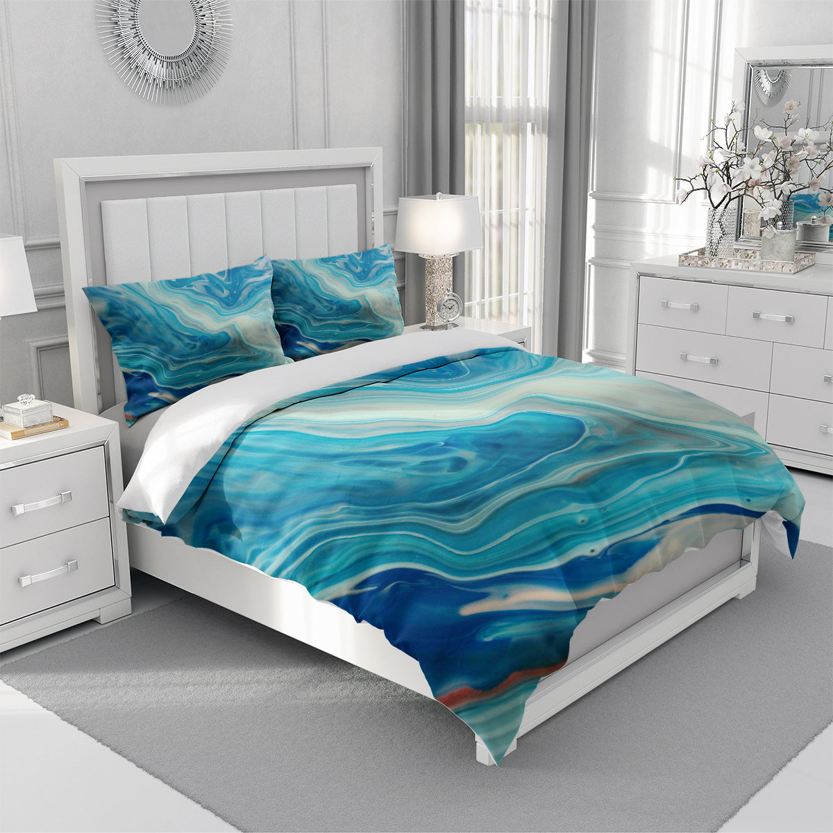 Marble Duvet Cover – Design 15 - view 3