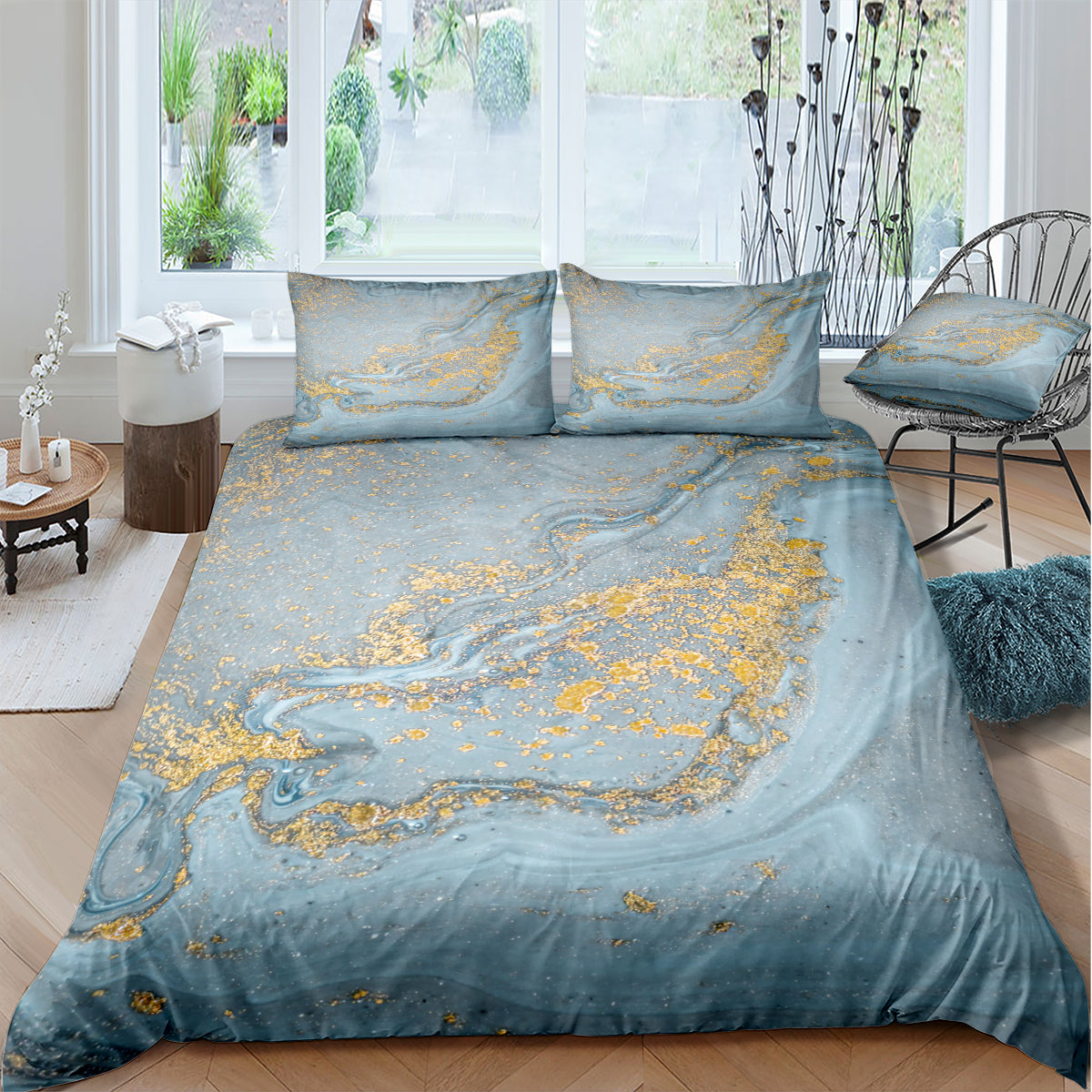 Marble Duvet Cover – Design 16 - view 2