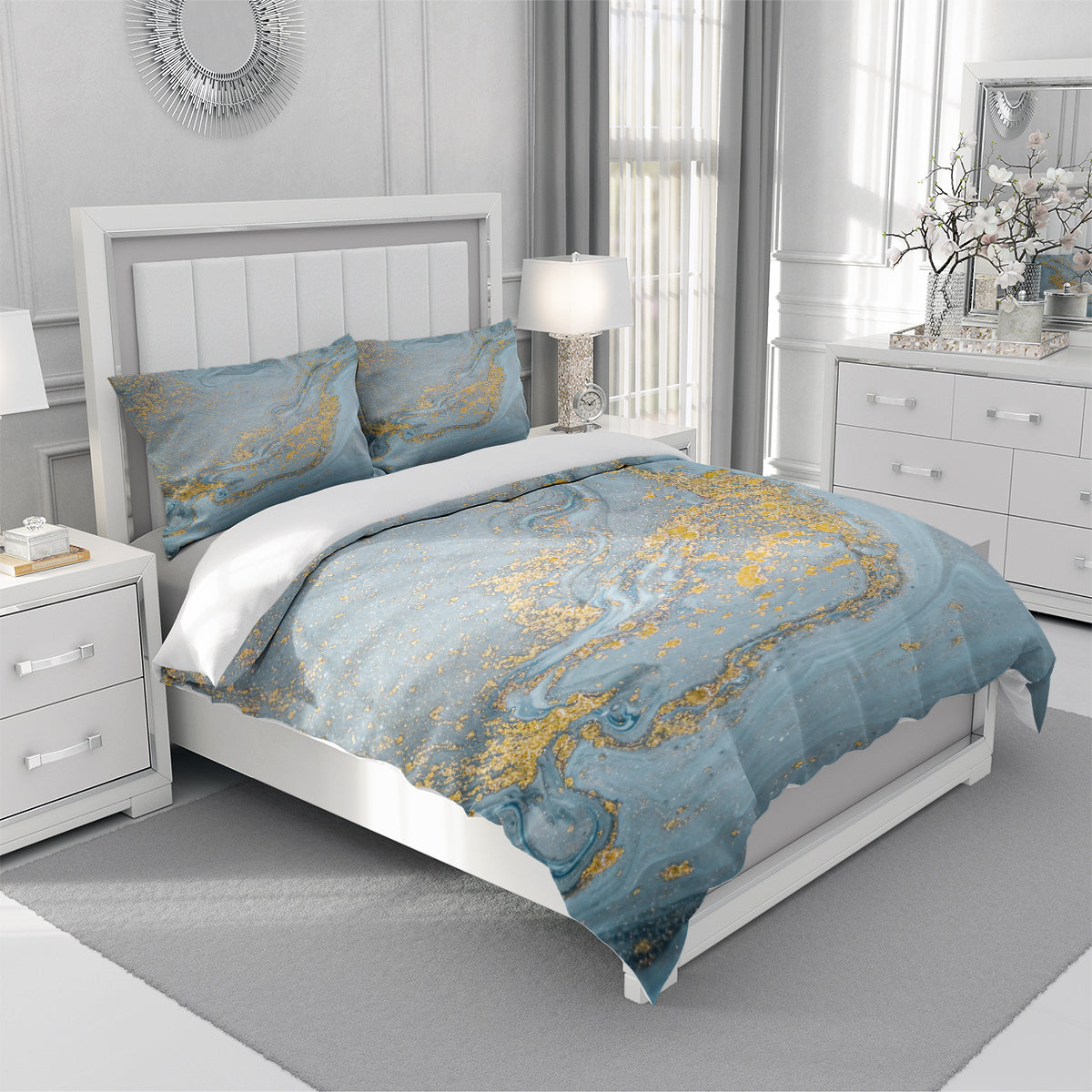 Marble Duvet Cover – Design 16 - view 3