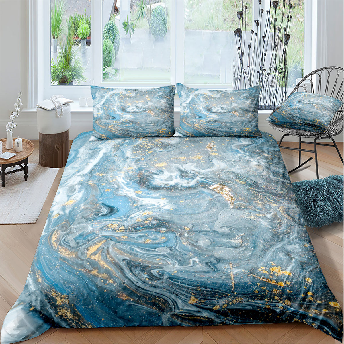 Marble Duvet Cover – Design 17 - view 2