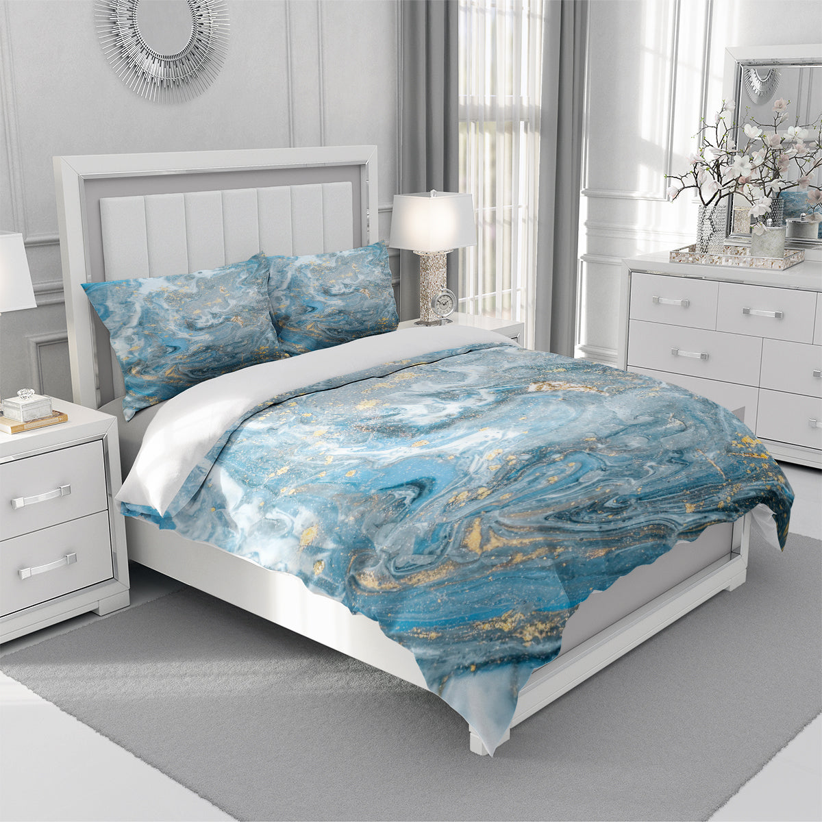 Marble Duvet Cover – Design 17 - view 3