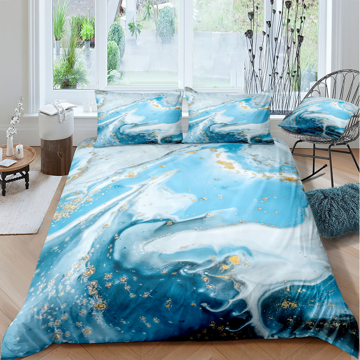 Marble Duvet Cover – Design 18 - view 2