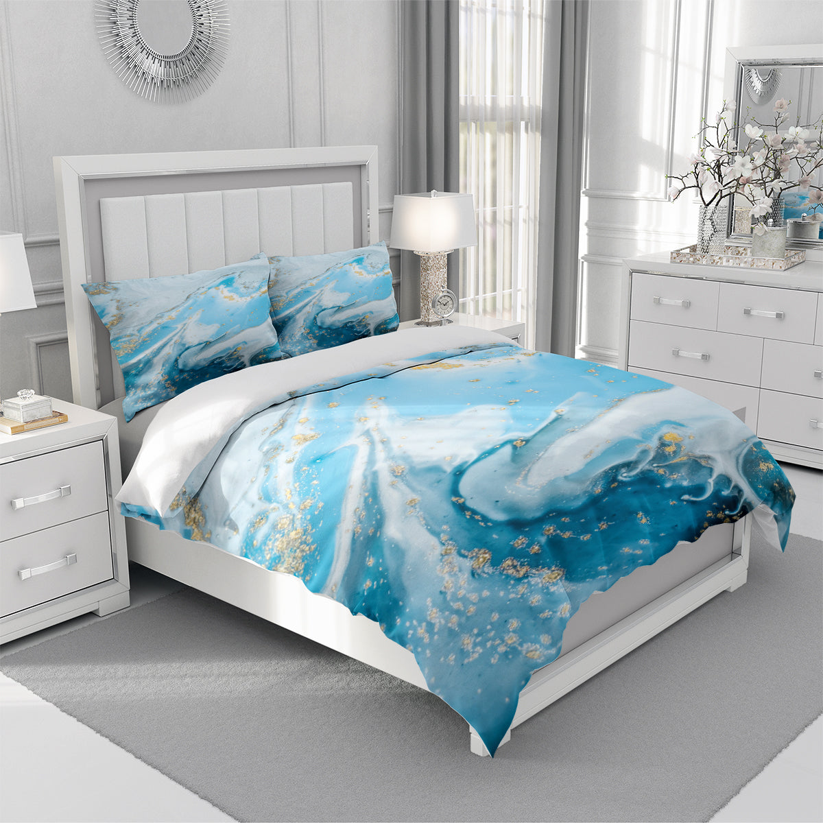 Marble Duvet Cover – Design 18 - view 3