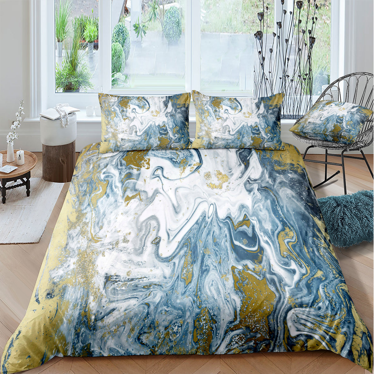 Marble Duvet Cover – Design 21 - view 2