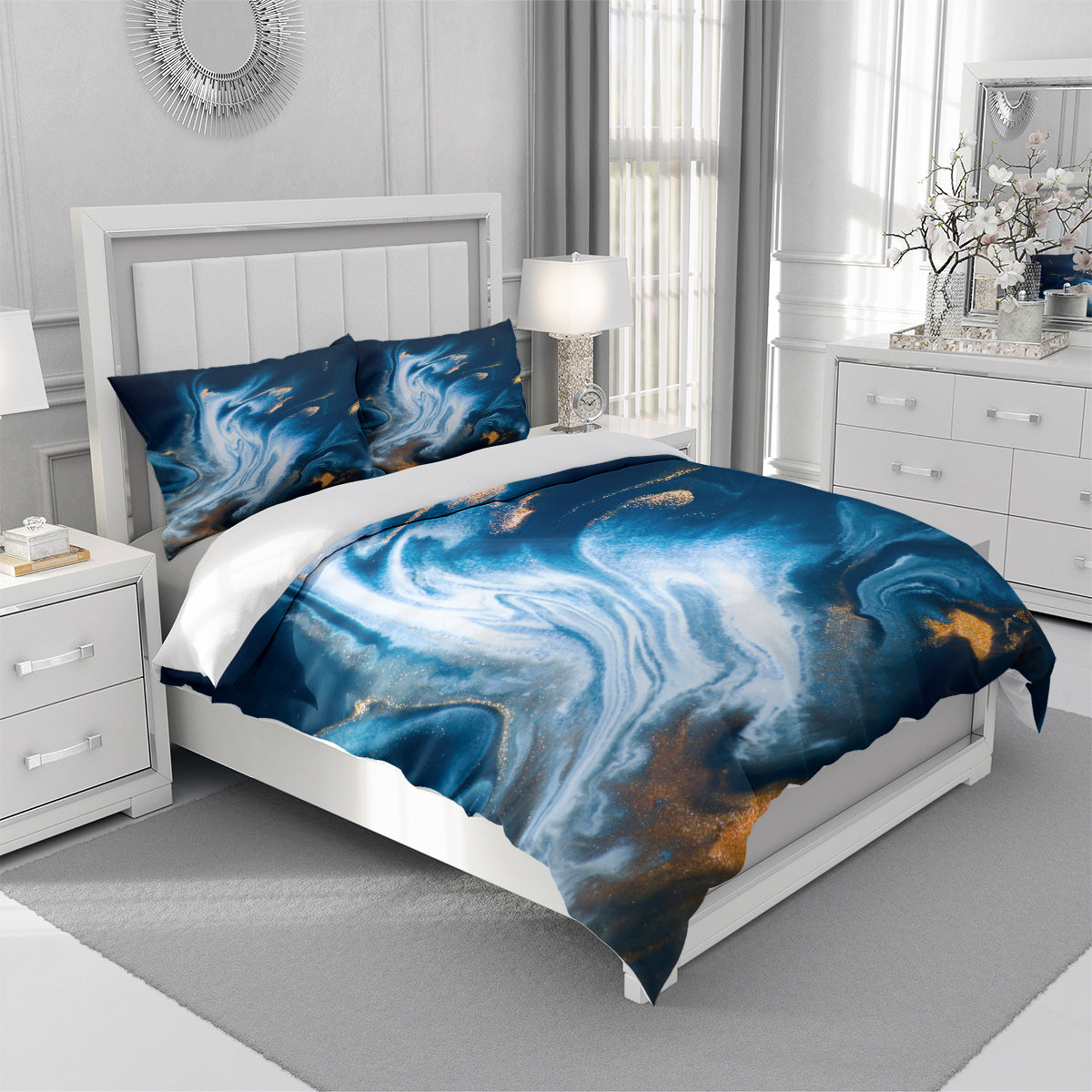 Marble Duvet Cover – Design 05 - view 3
