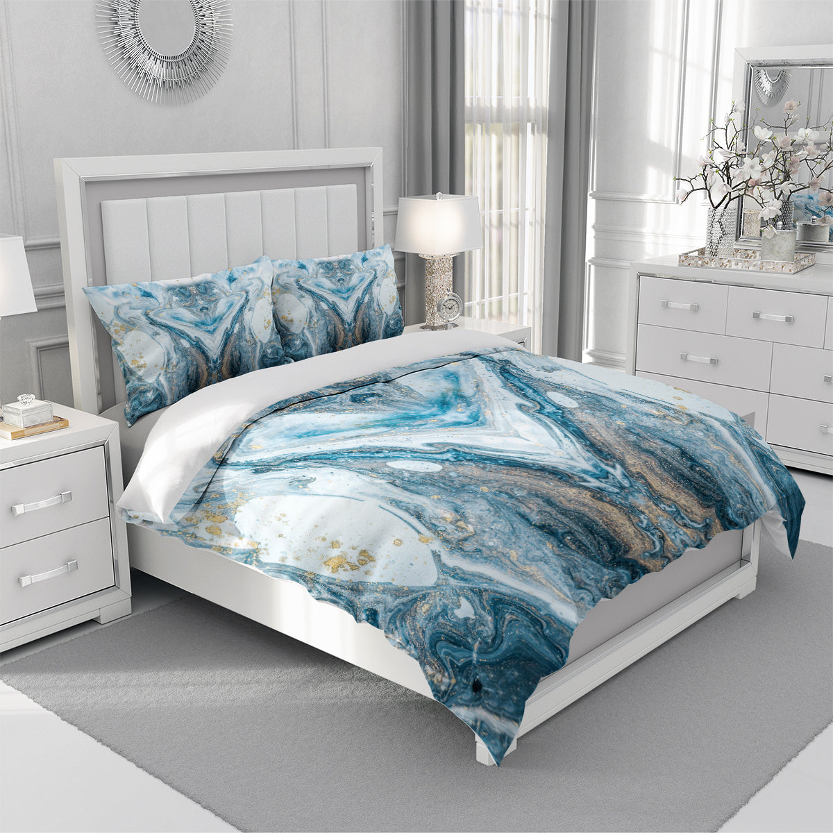 Marble Duvet Cover – Design 07 - view 3