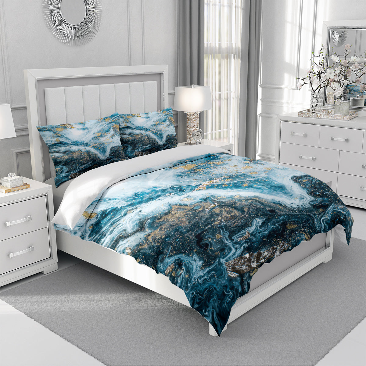 Marble Duvet Cover – Design 09 - view 3